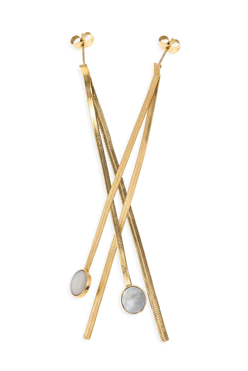 Aretes Golden Chain - Image 2