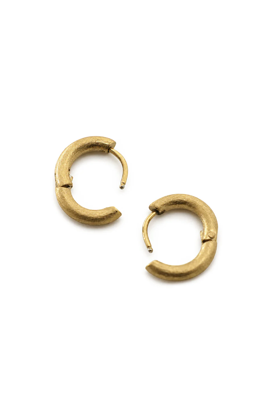 Aretes Golden Hoops - Image 2