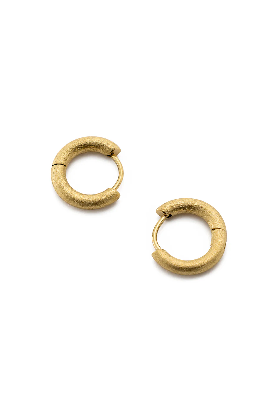 Aretes Golden Hoops - Image 3