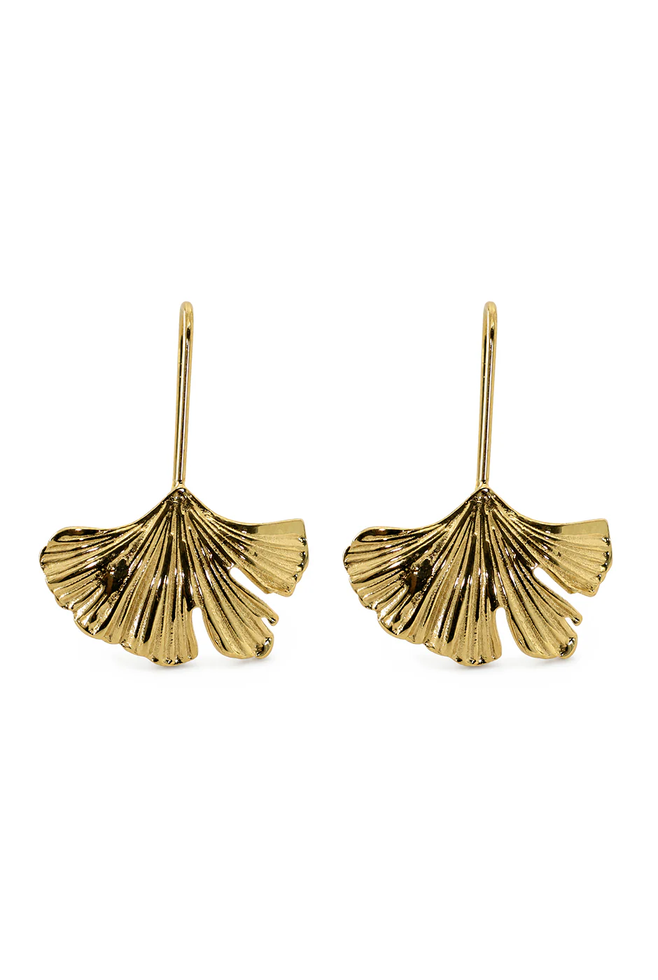 Aretes Golden Leaf