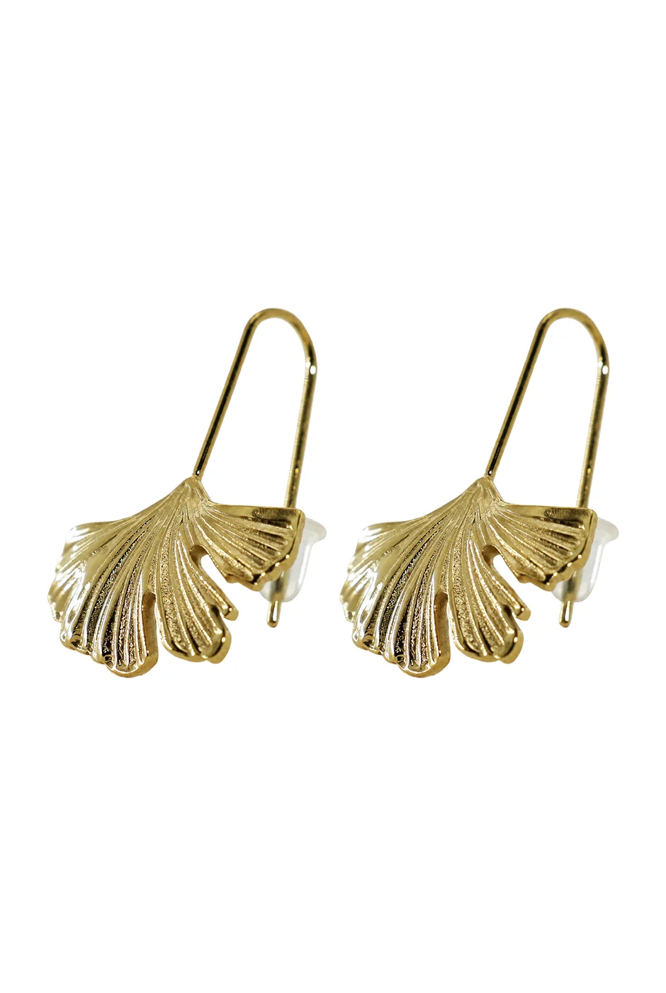 Aretes Golden Leaf - Image 2