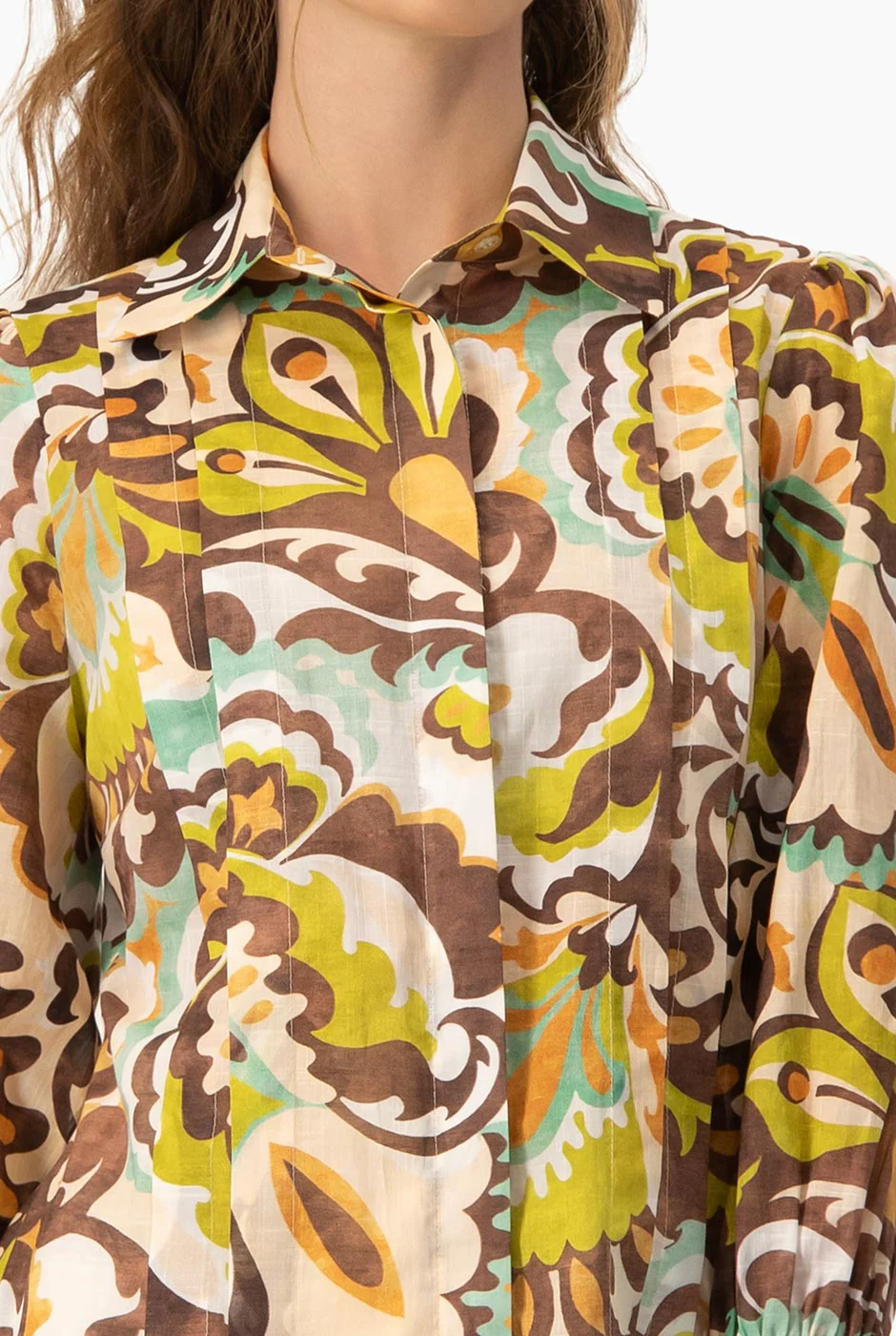 Blusa camisera manga larga - Image 6