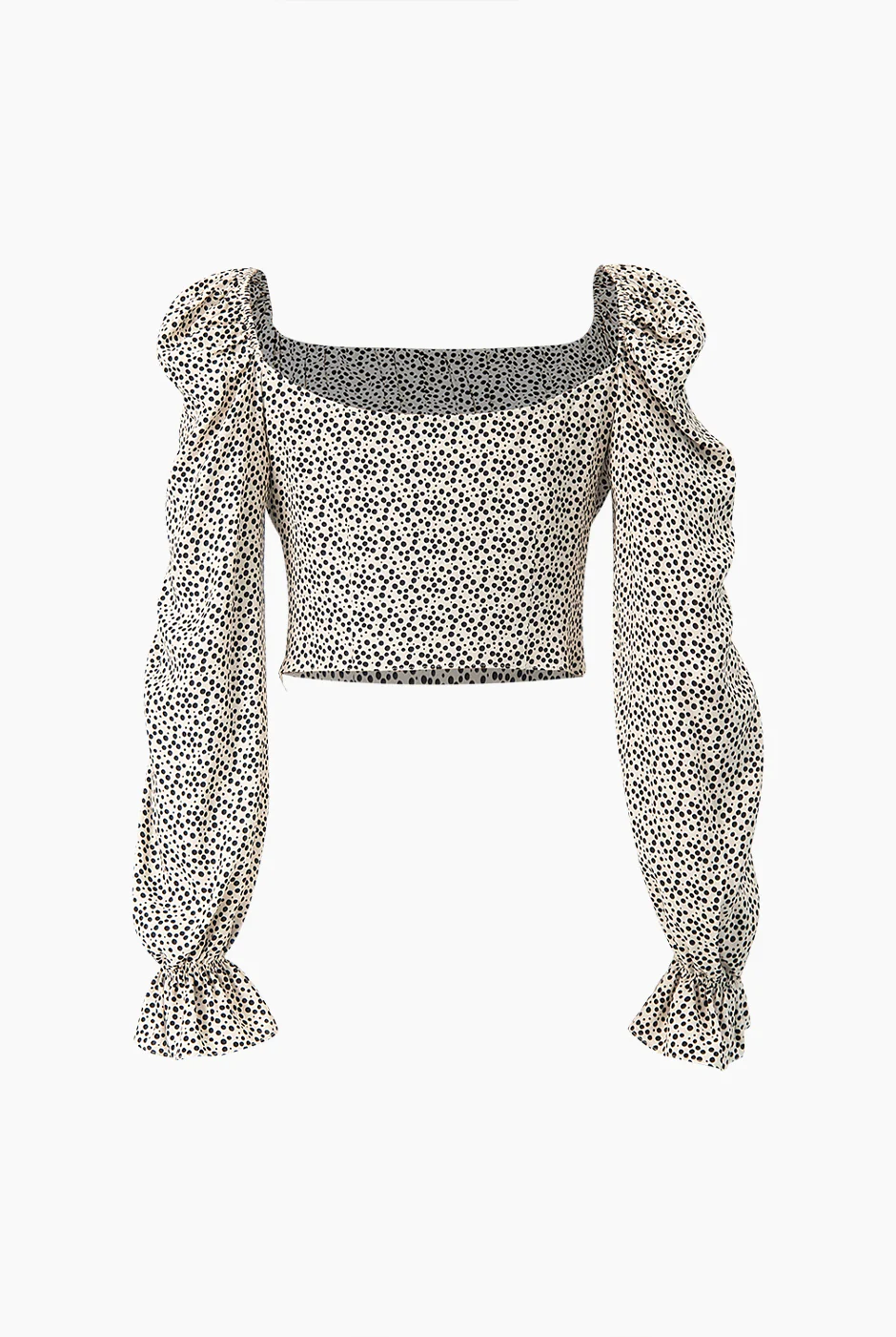 Blusa estampada de escote cuadrado - Image 6
