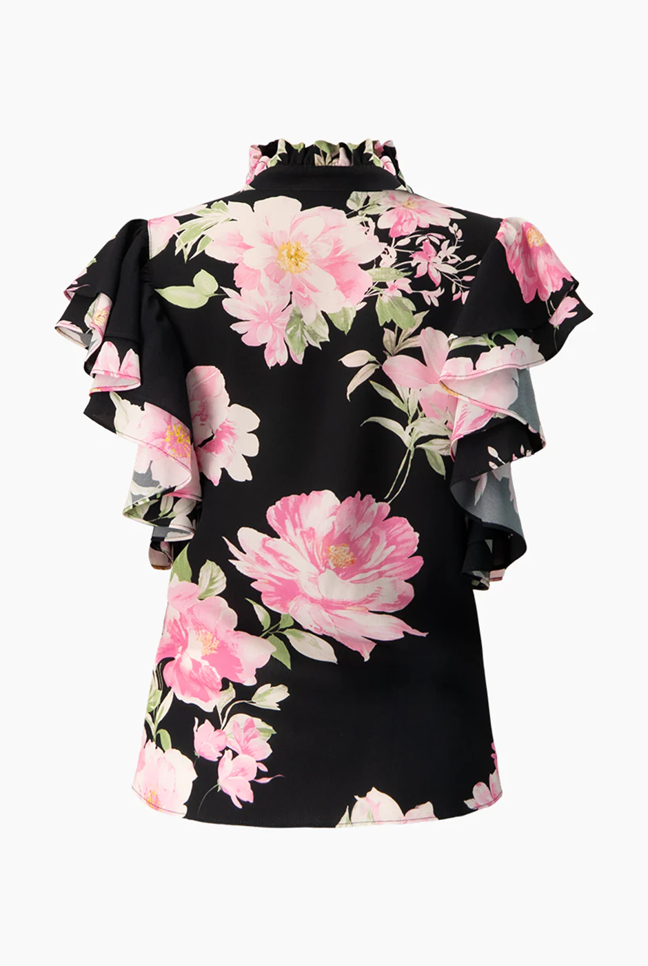 Blusa estampada manga volantes - Image 8