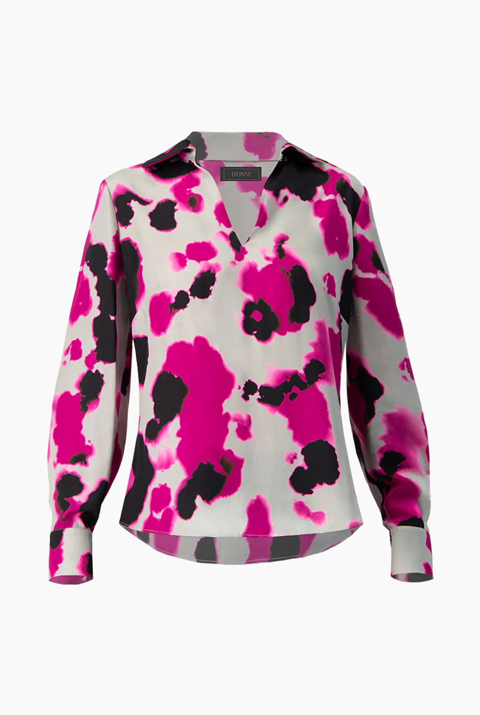Blusa estampado de escote en V - Image 5