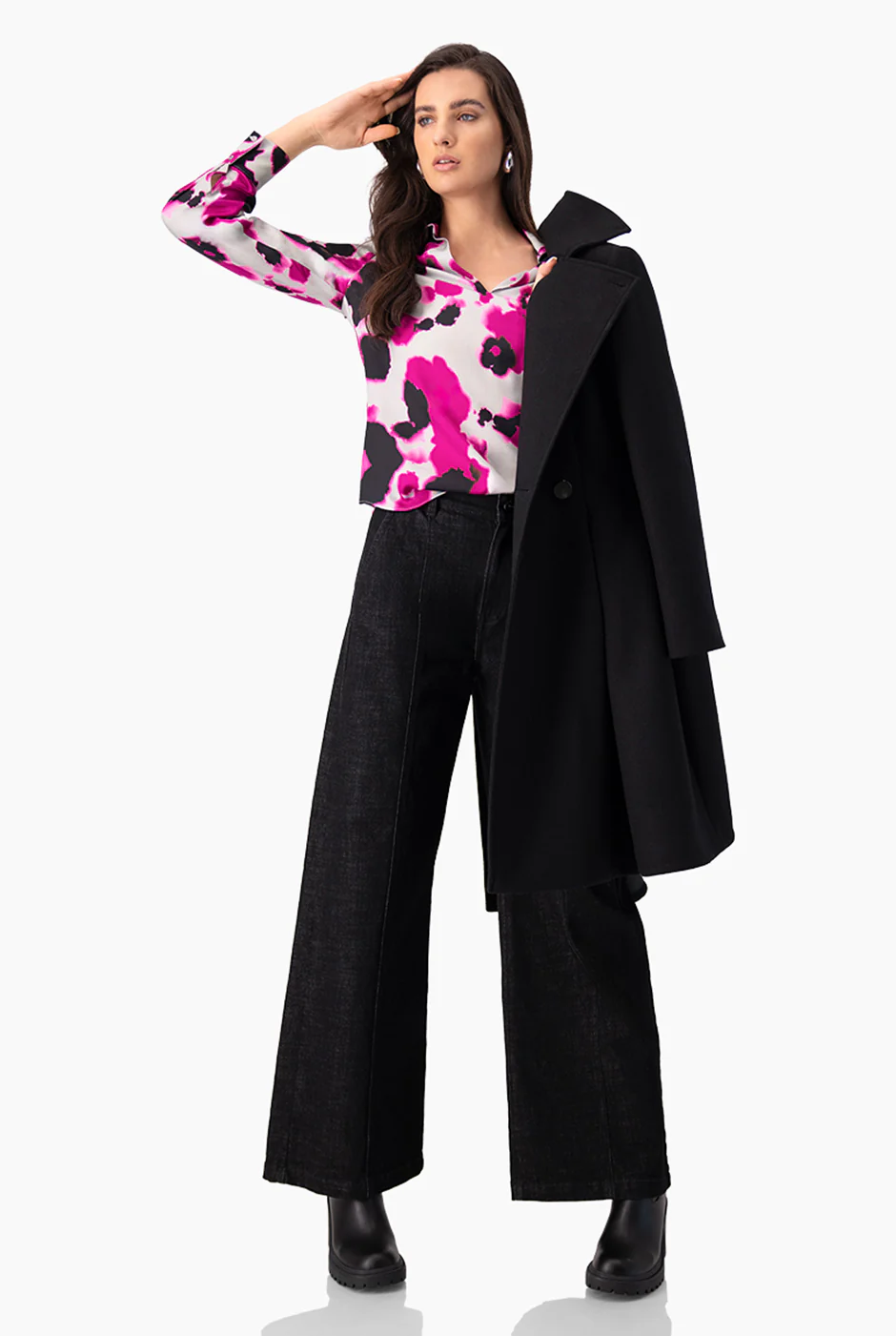 Blusa estampado de escote en V - Image 6