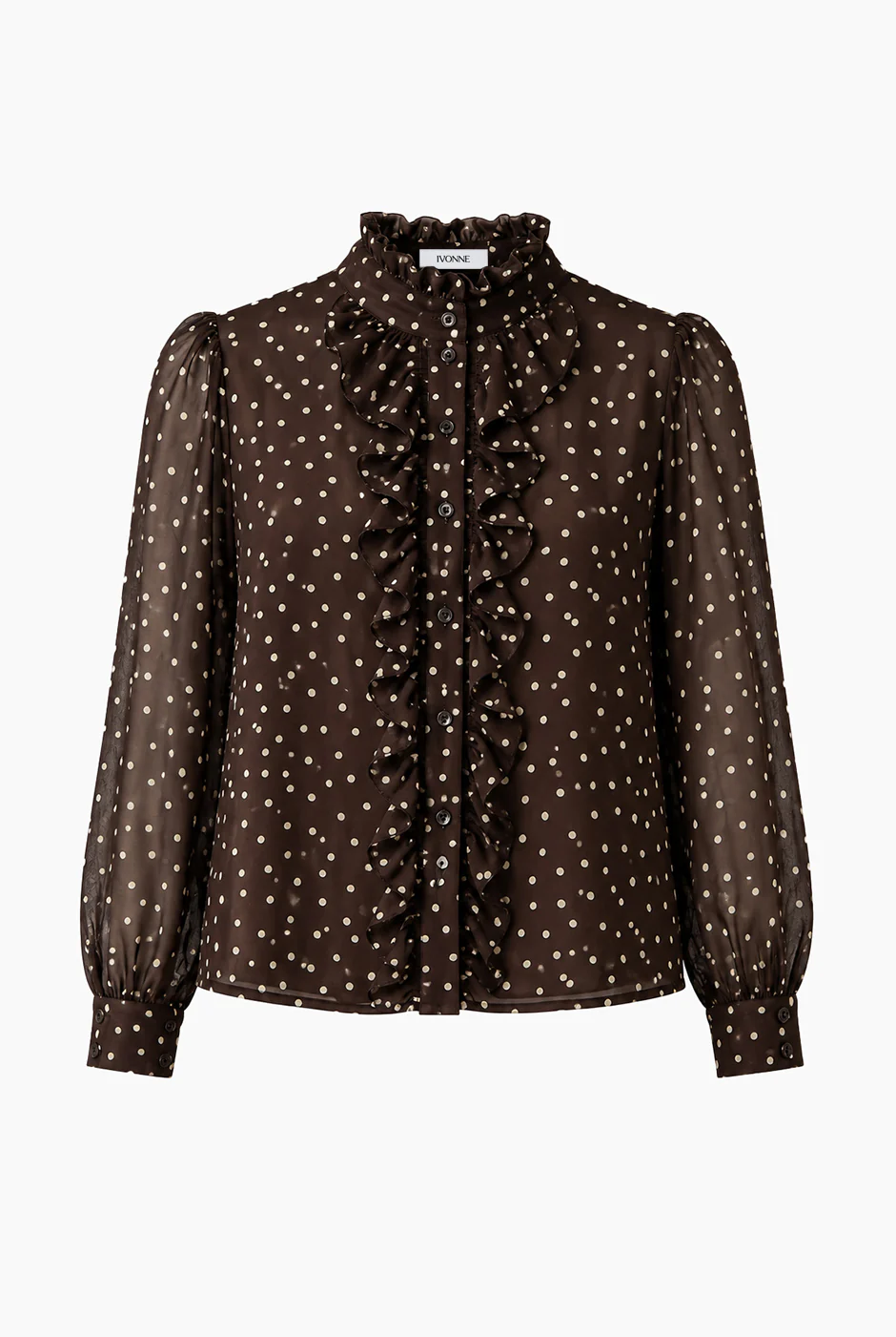 Blusa Ivonne con volantes - Image 6