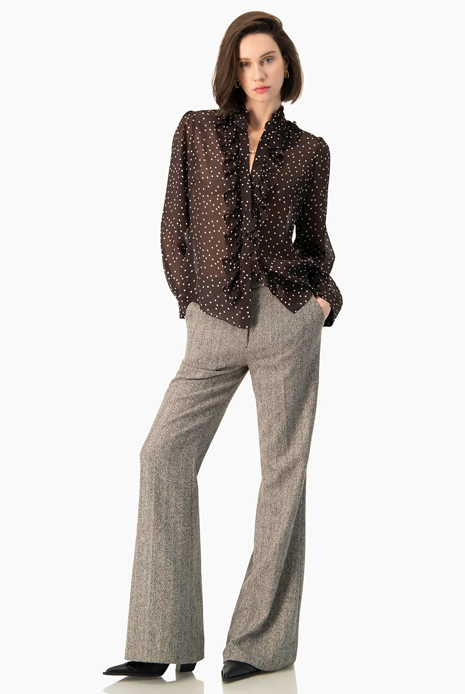 Blusa Ivonne con volantes - Image 8