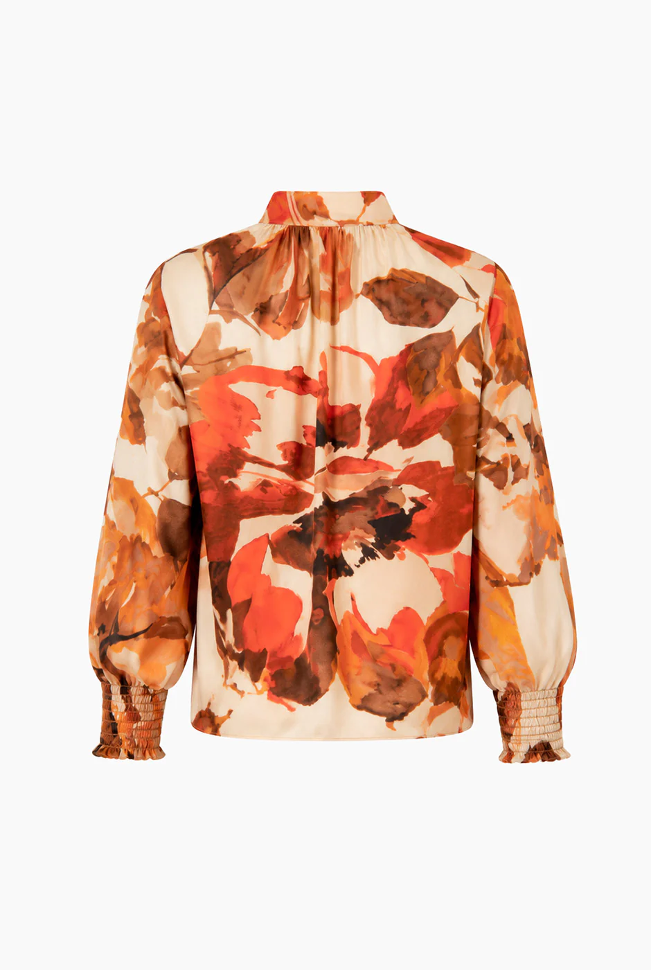 Blusa Ivonne manga 3/4 con smock - Image 8
