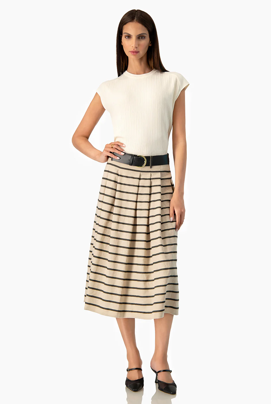 Blusa Ivonne recta hombro caido - Image 6