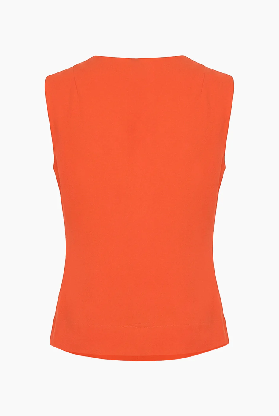 Blusa naranja sin mangas - Image 8