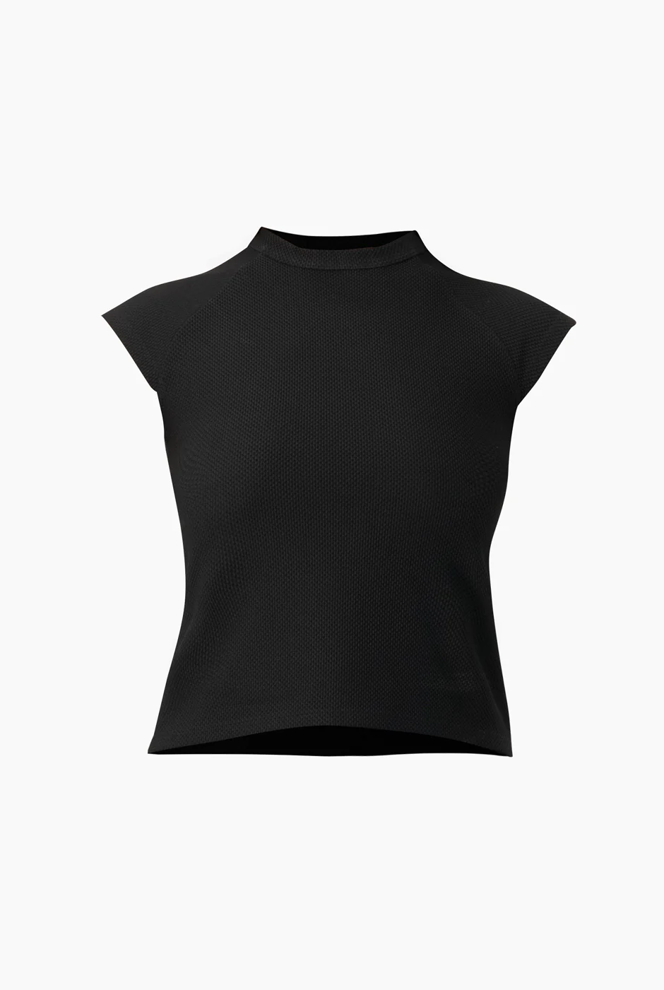 Blusa negra manga ranglan - Image 5