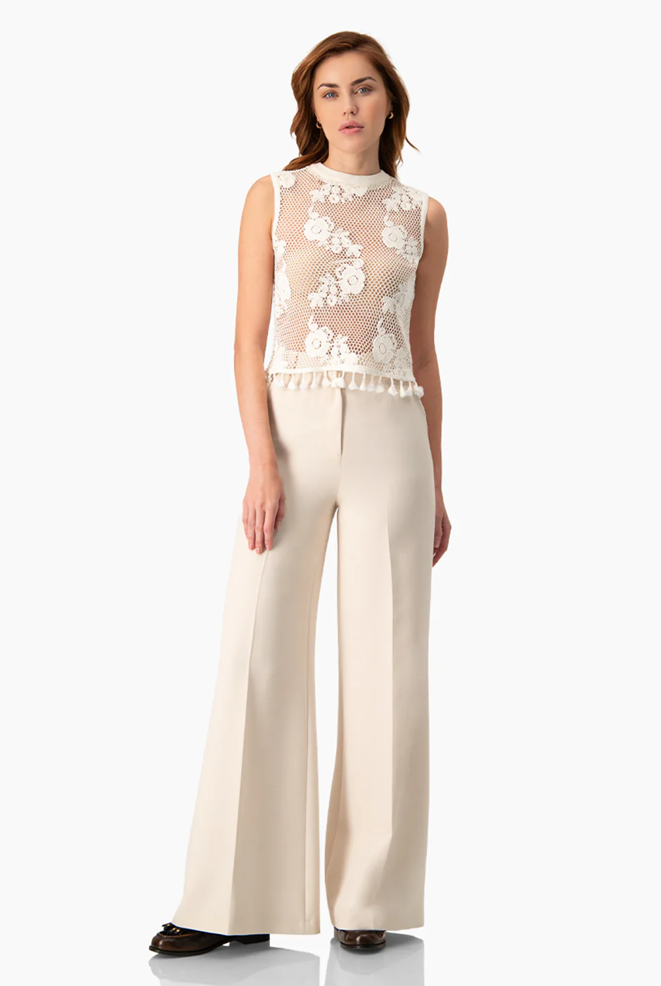 Blusa tejida con flecos - Image 3