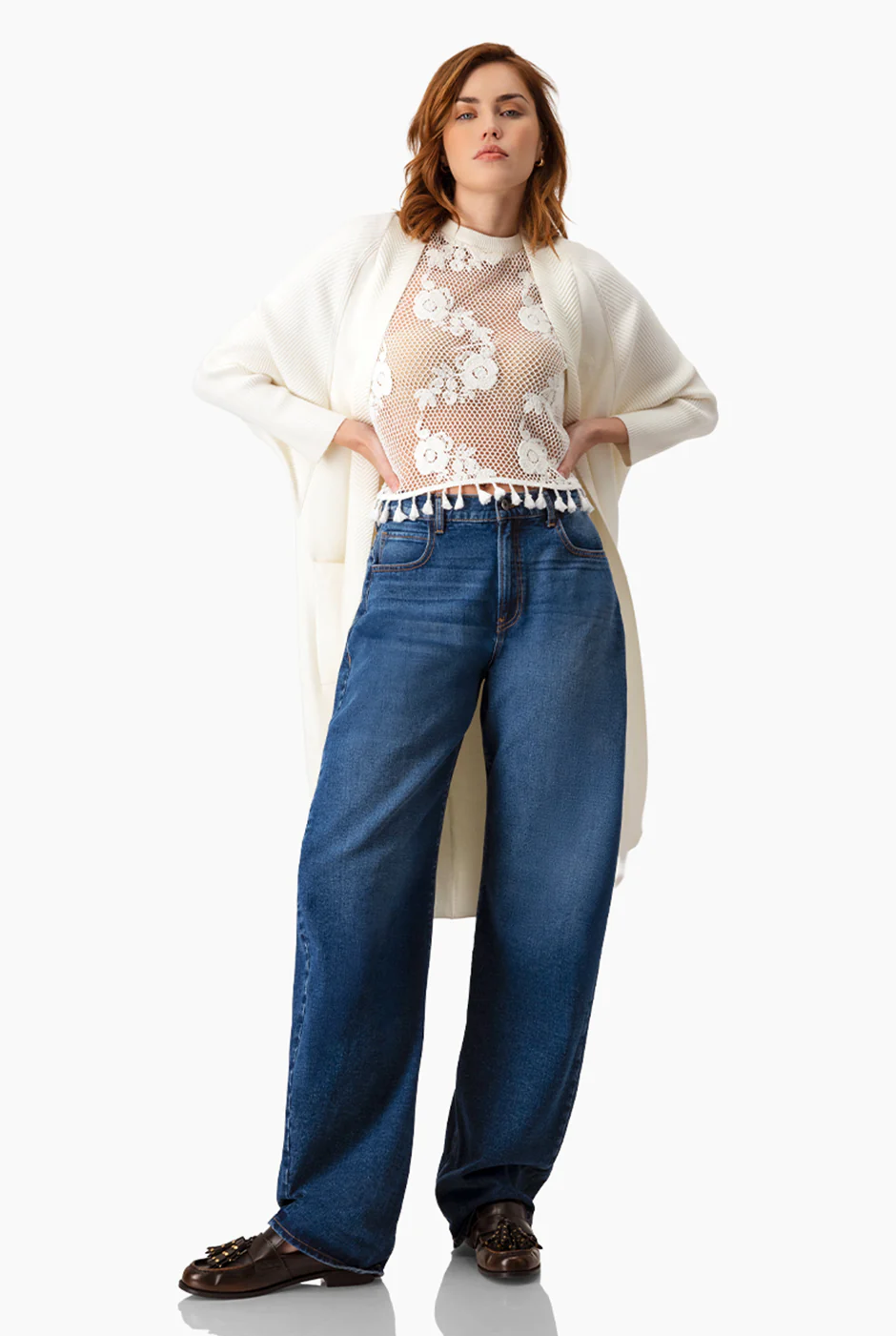 Blusa tejida con flecos - Image 6