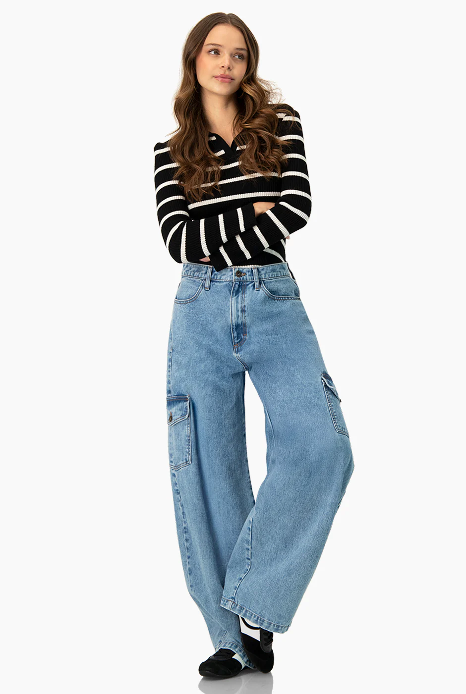 Blusa tejida de cuello - Image 6