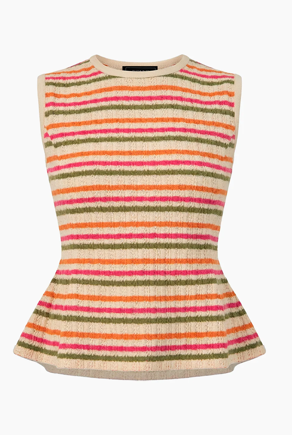 Blusa tejida peplum - Image 5