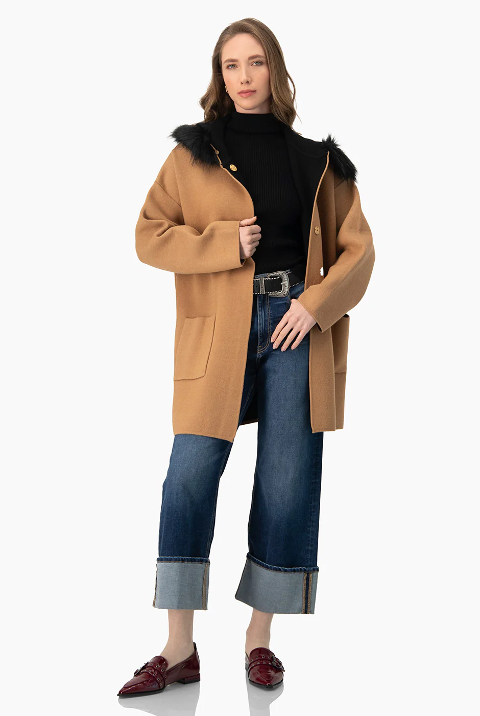 Cárdigan Gorro Fur - Image 3