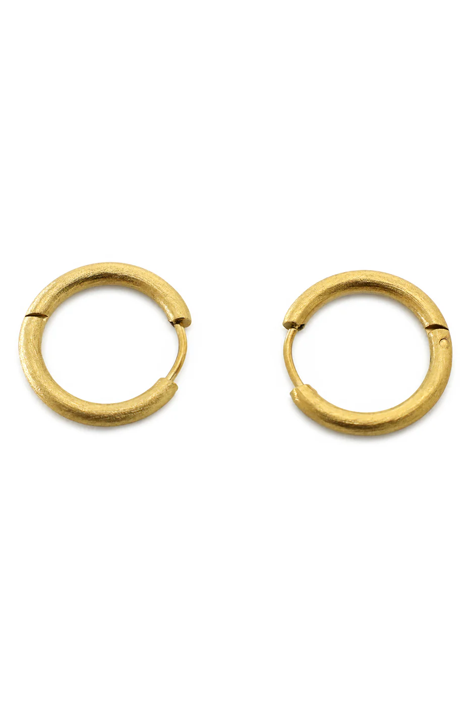 Golden Hoop Earrings