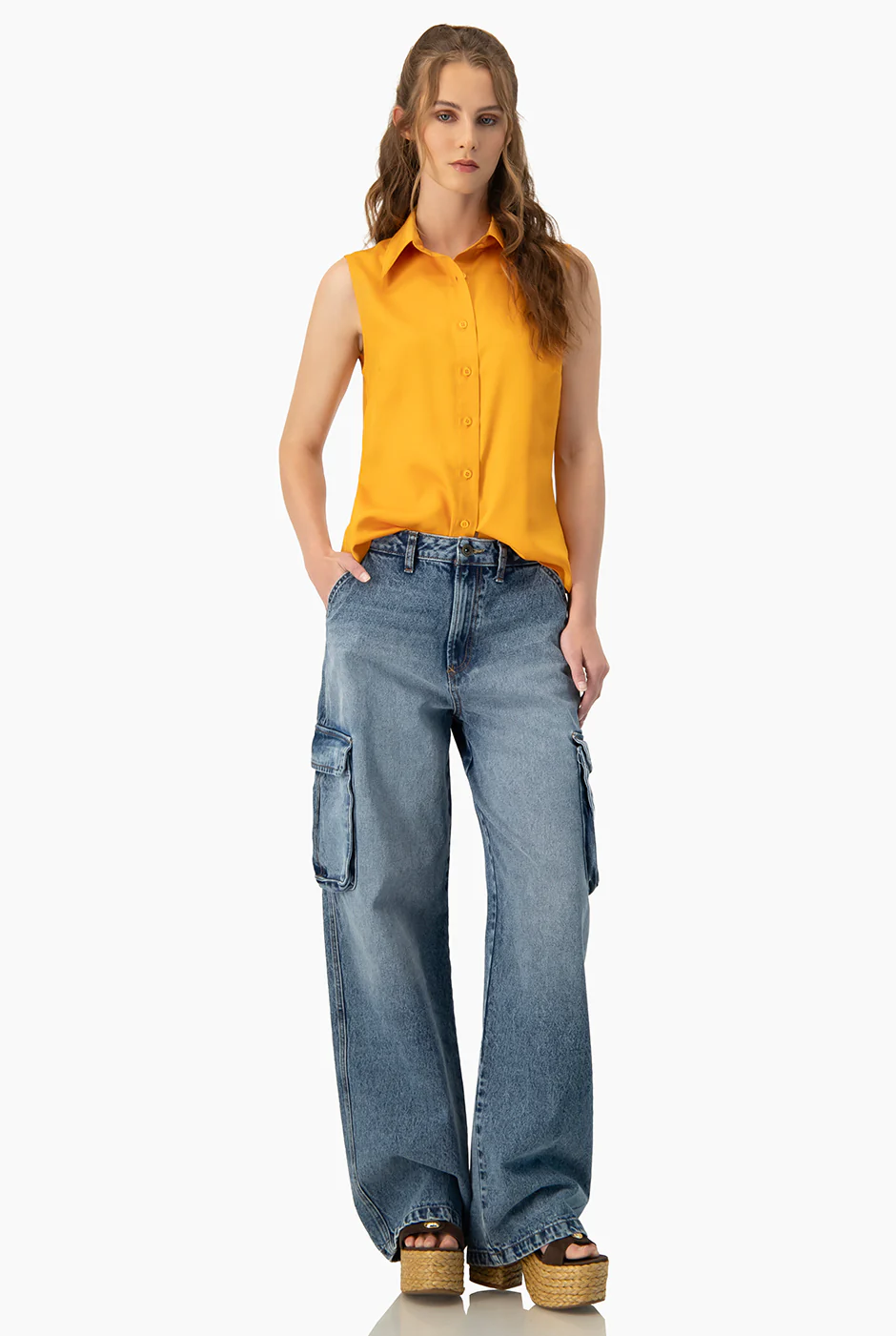 Jeans cargo - Image 3