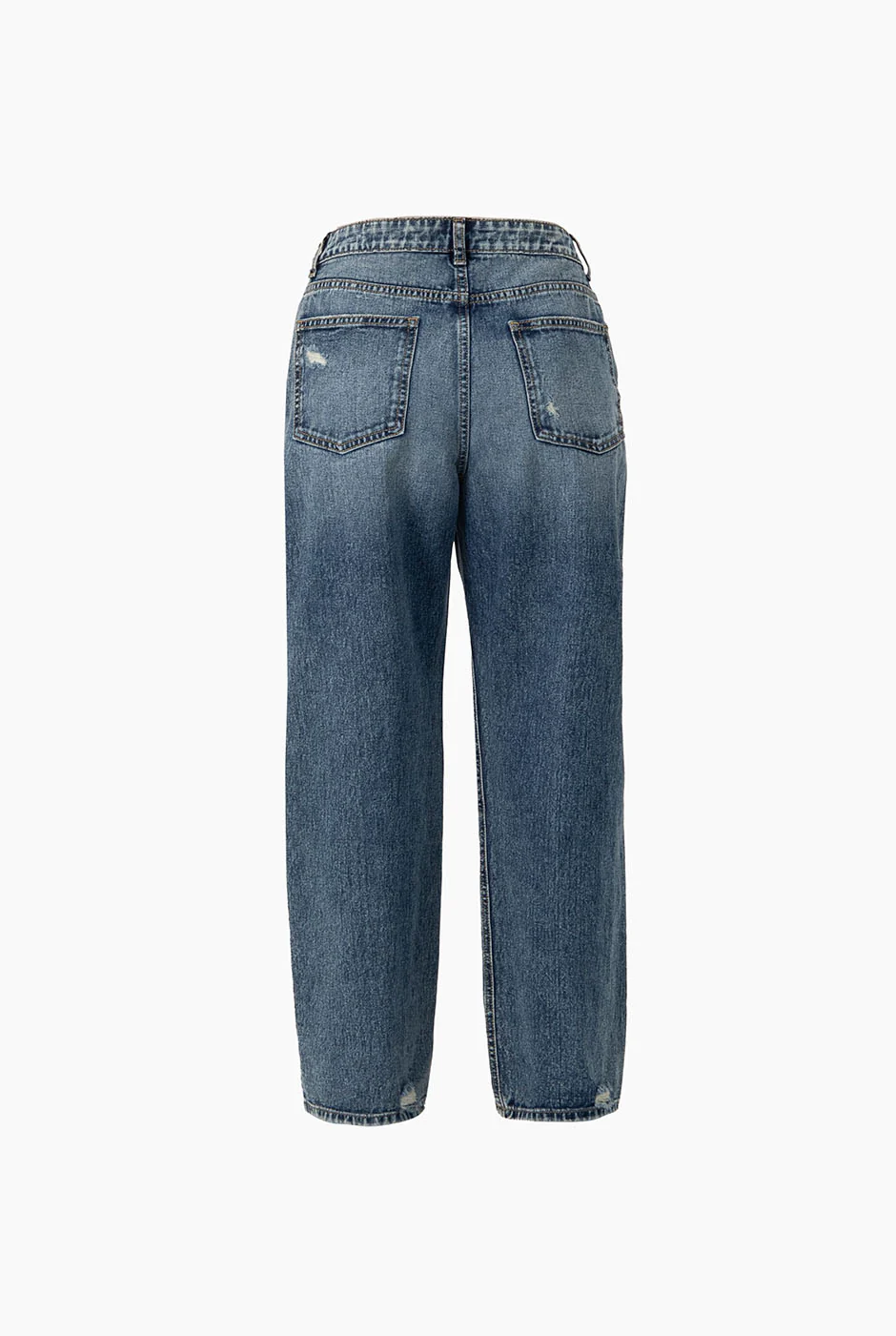Jeans destroyed de pierna amplia - Image 7