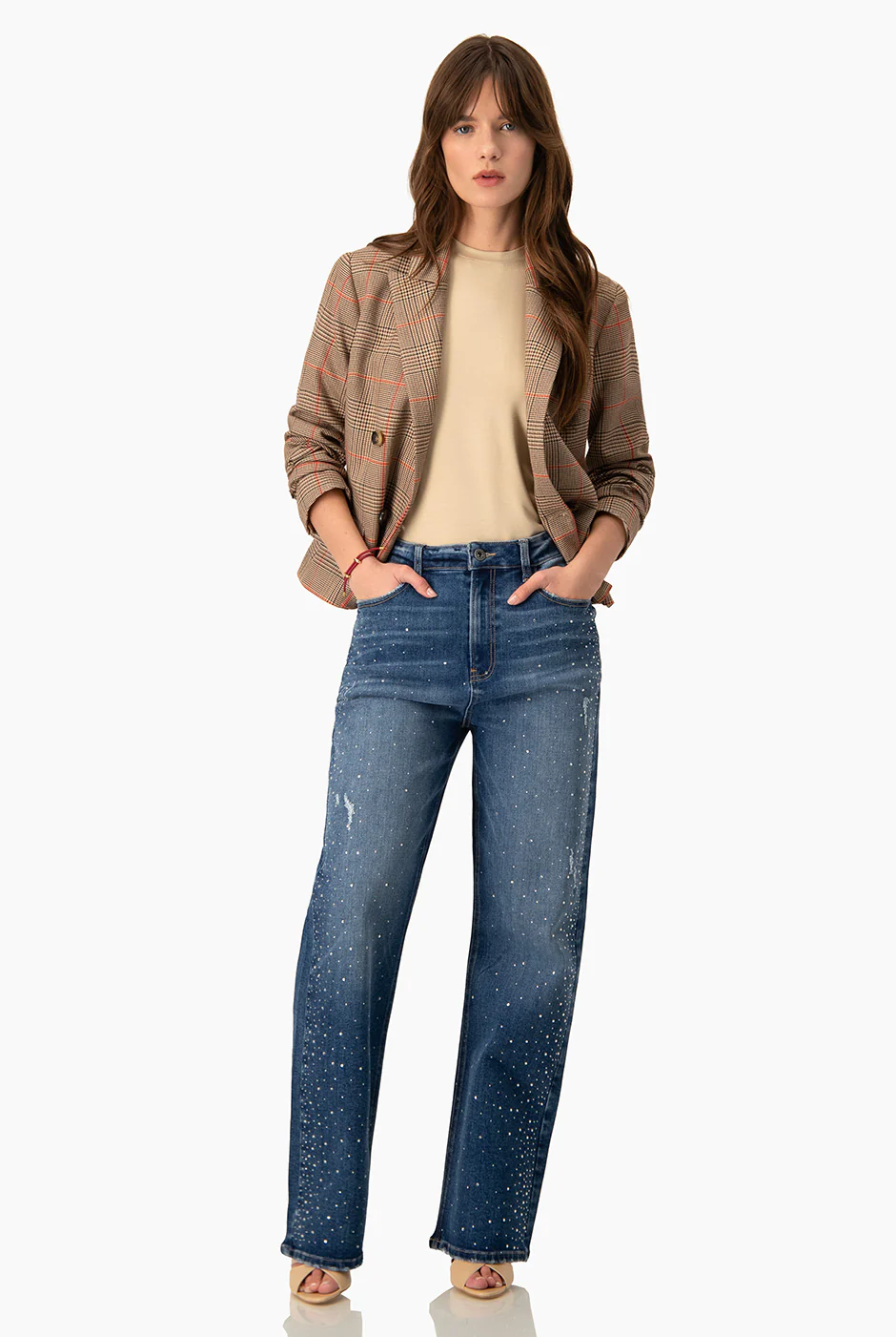 Jeans mom con destruccion - Image 4