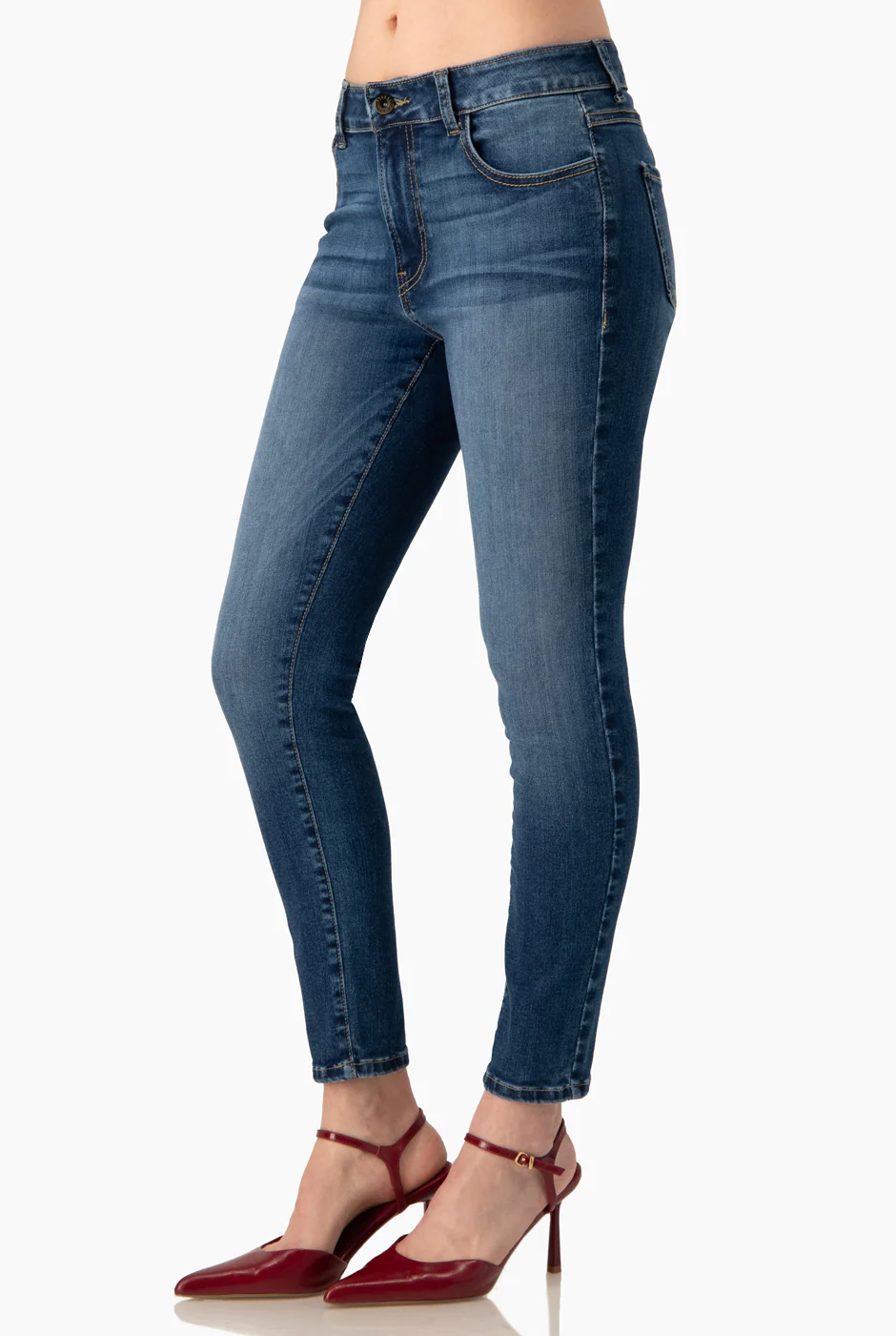 Jeans skinny deslavado - Image 4