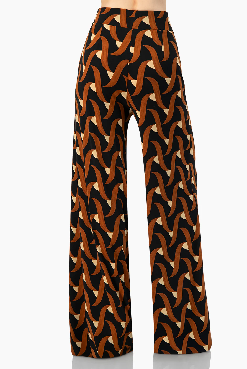 Pantalon amplio con pinzas - Image 2