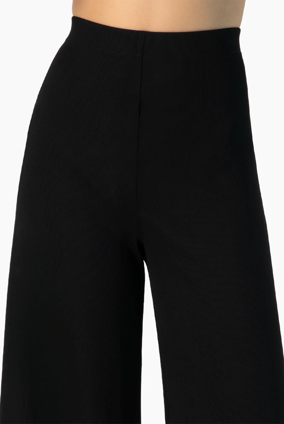 Pantalon amplio en tono negro - Image 7