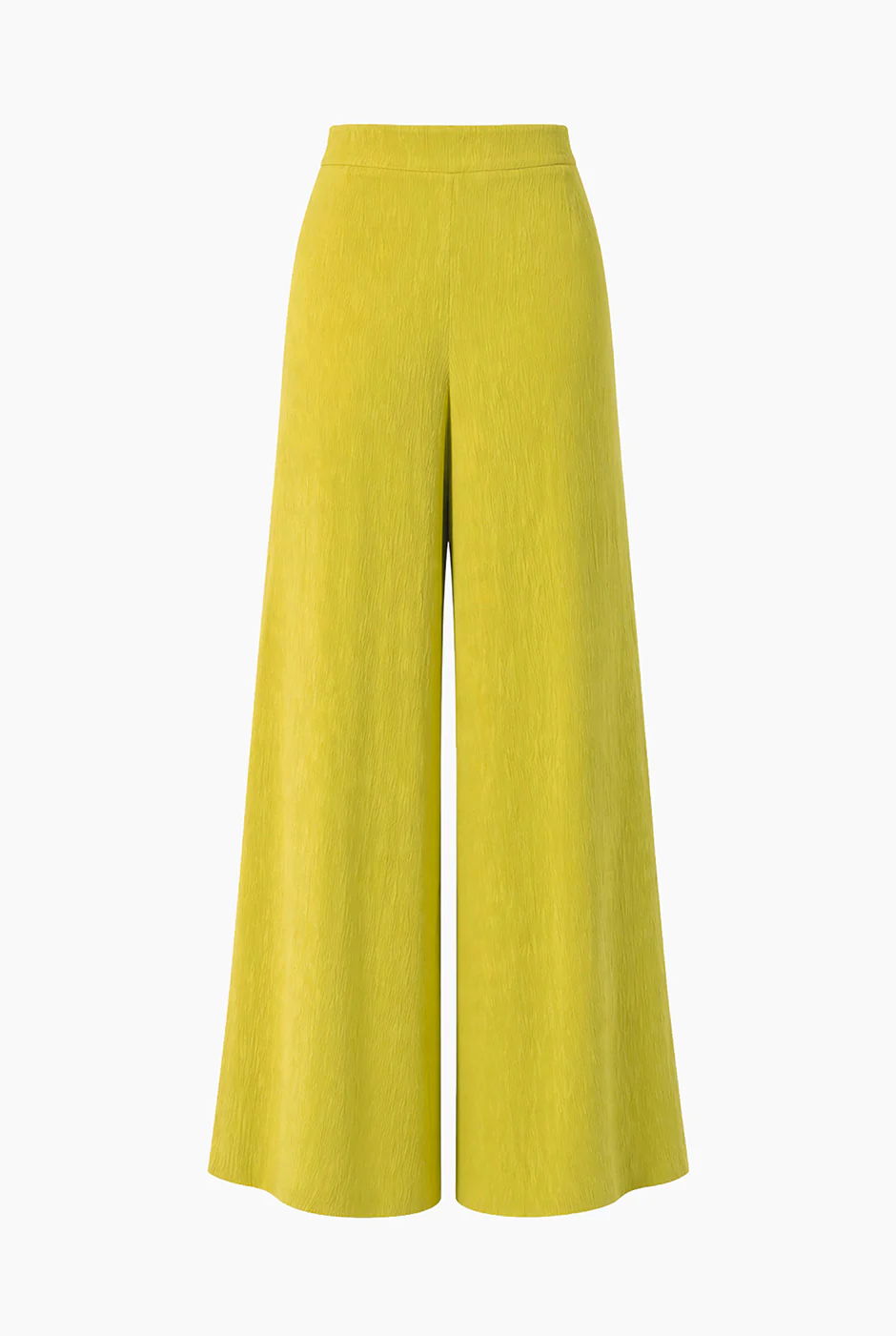 Pantalon amplio verde con pinzas - Image 5