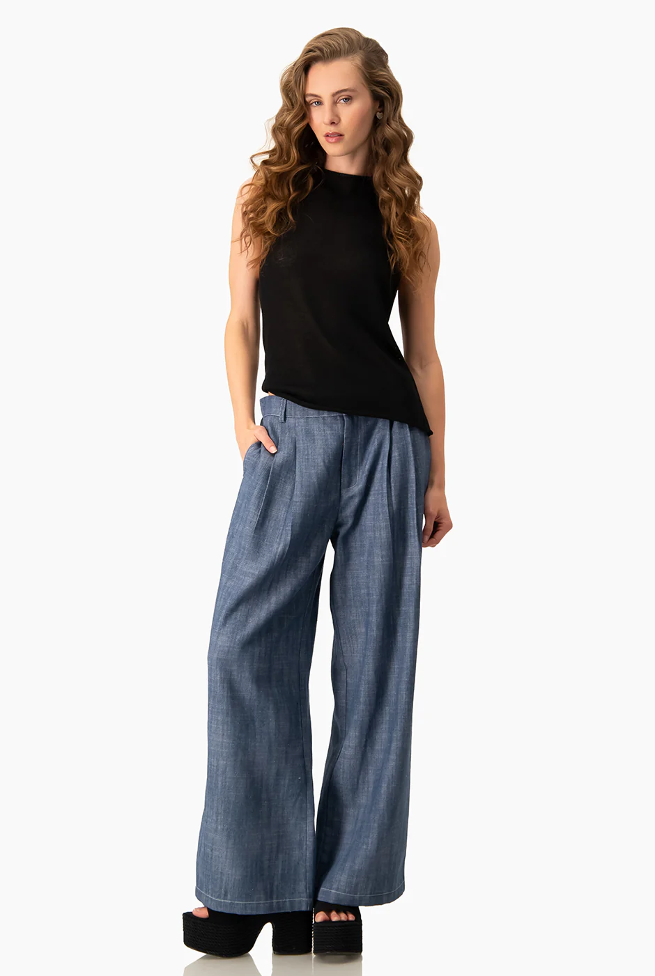 Pantalón Holgado Denim - Image 3