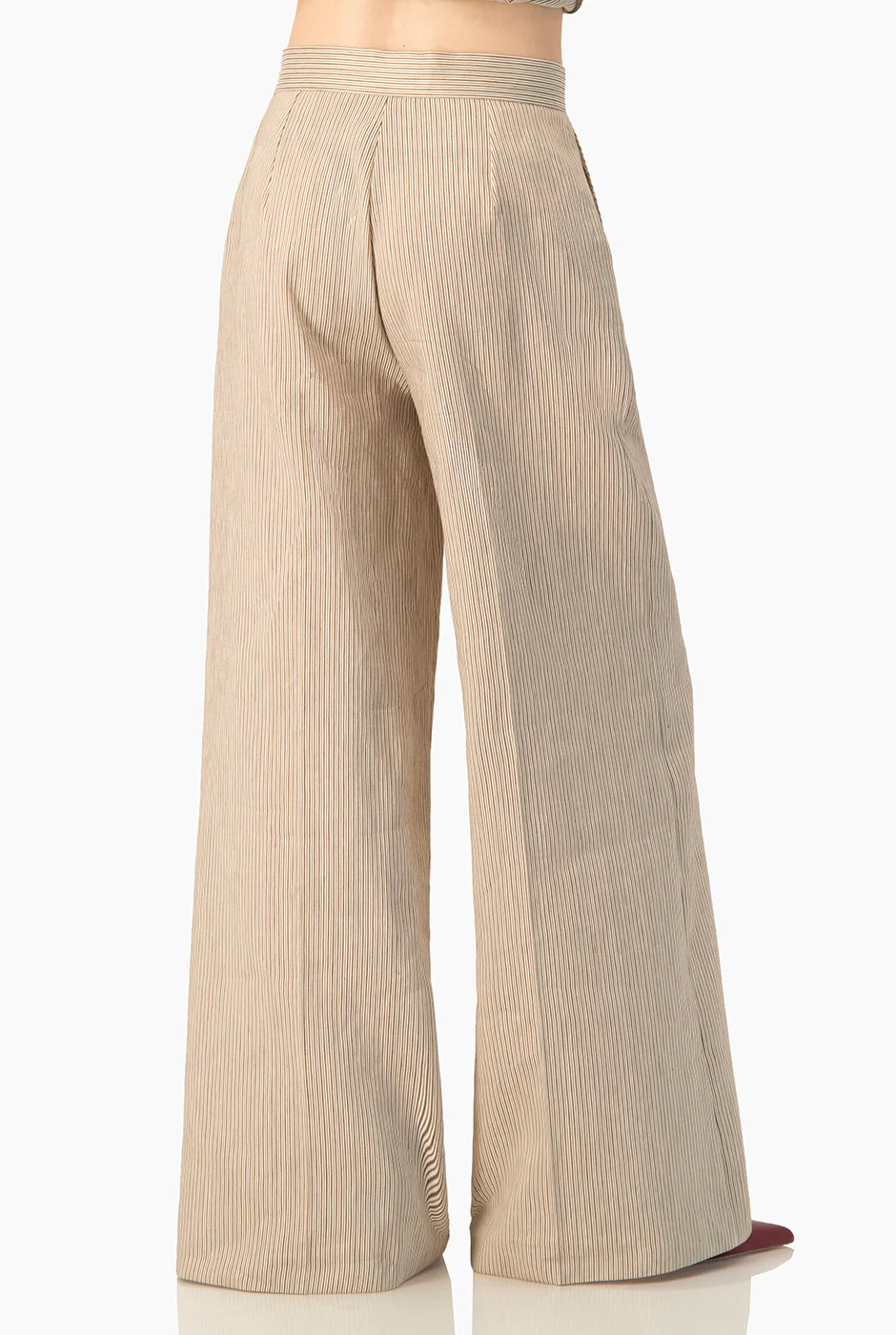 Pantalon Ivonne amplio rayado - Image 2