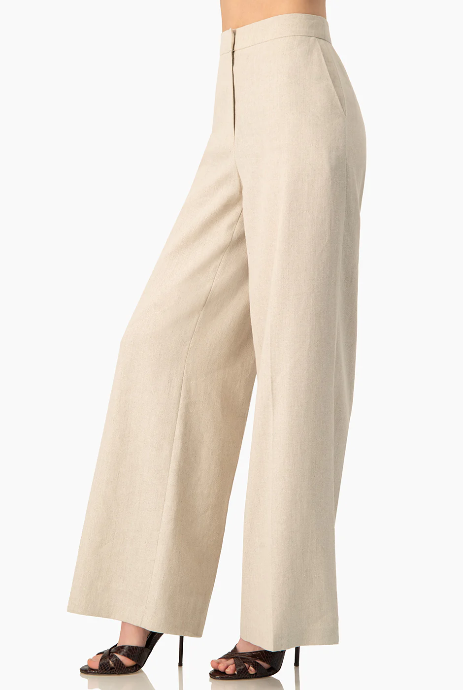 Pantalon Ivonne color beige - Image 3