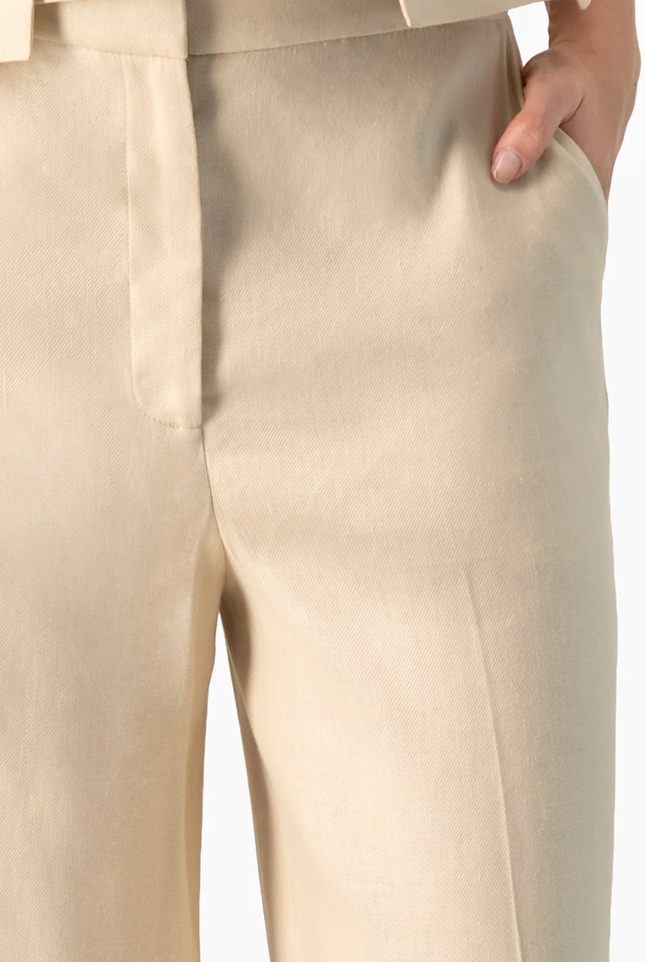 Pantalon Ivonne pierna ancha recto - Image 8