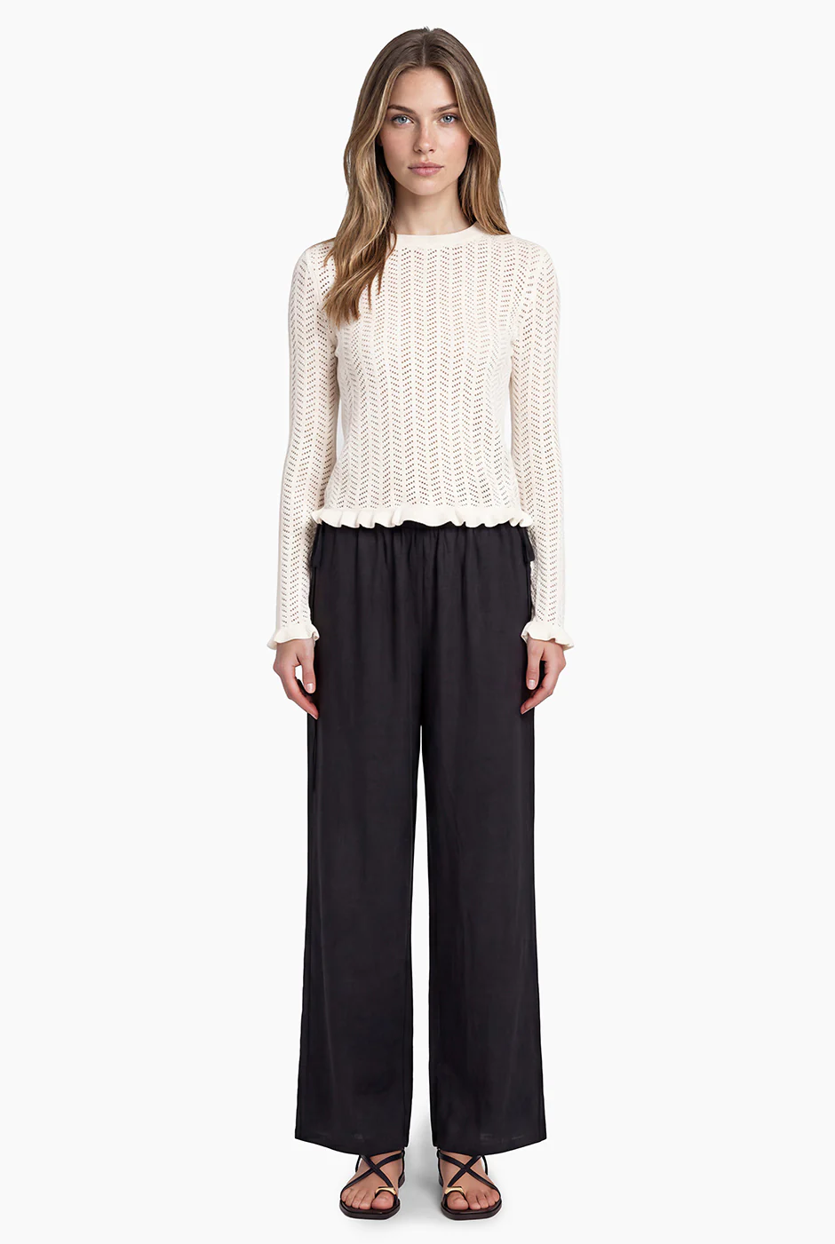Pantalon Ivonne recto doble jareta - Image 3