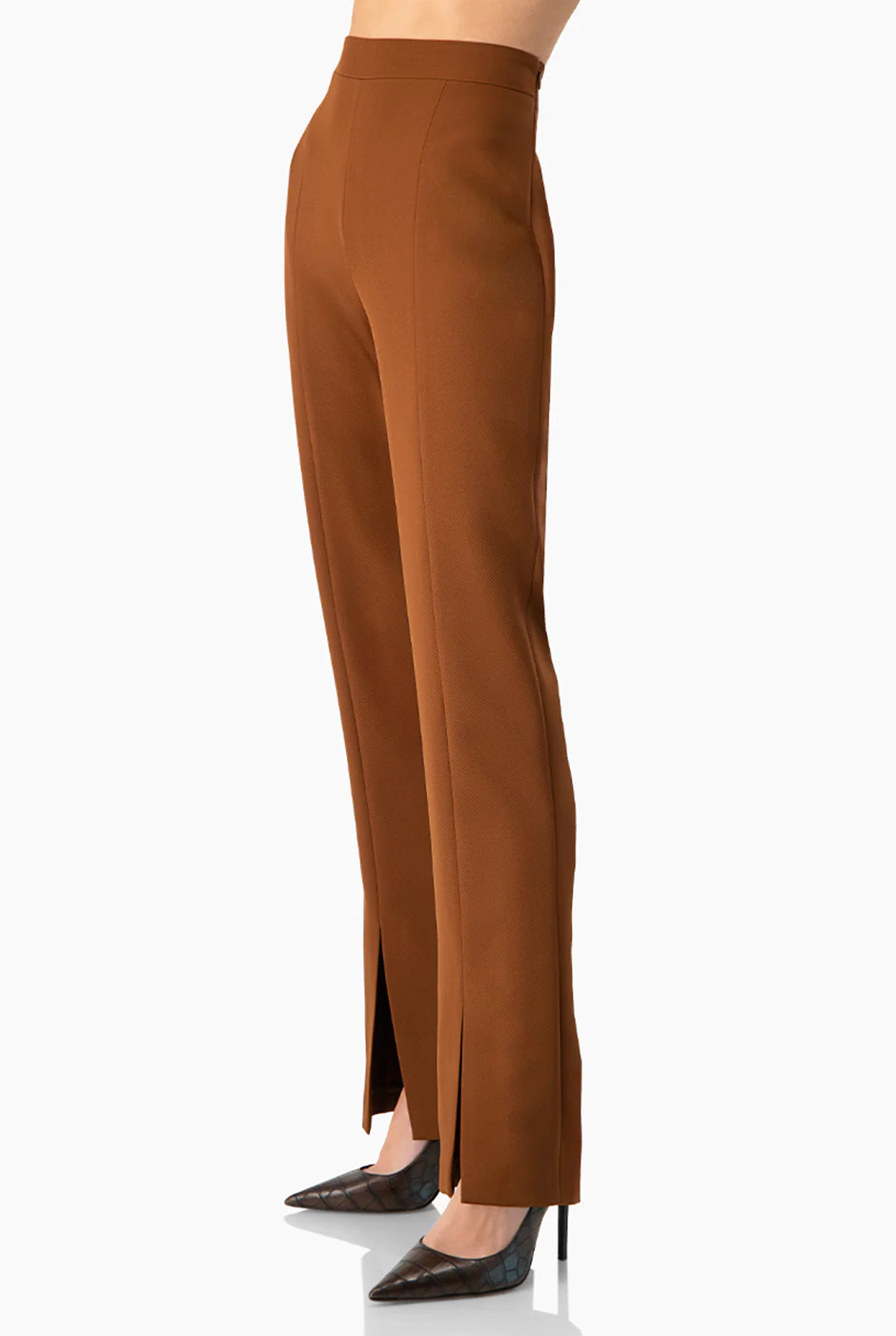 Pantalon liso con aberturas - Image 4