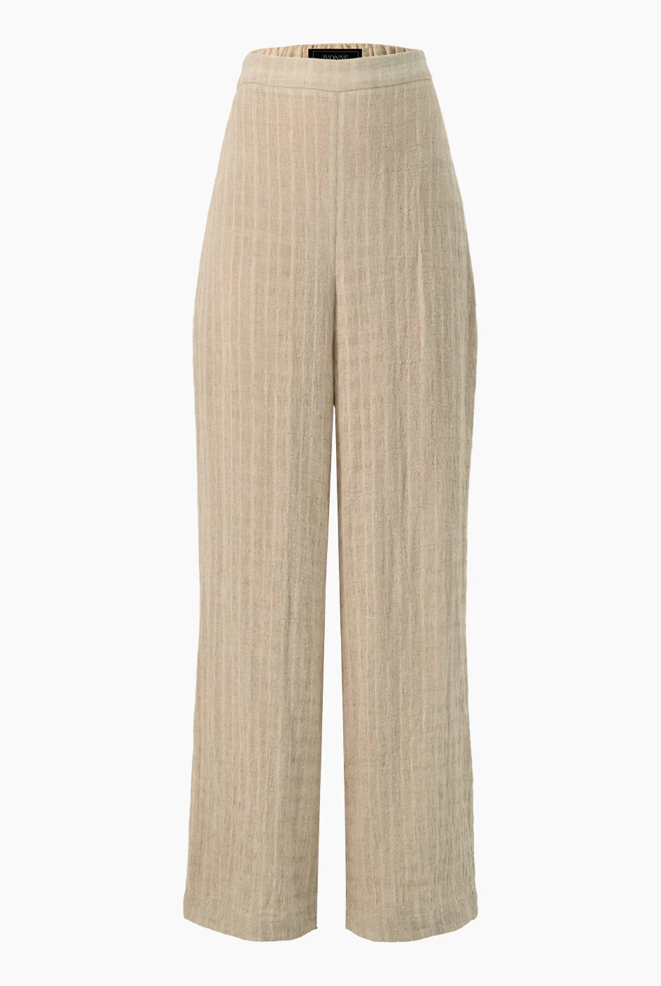Pantalon pierna amplia color marfil - Image 5