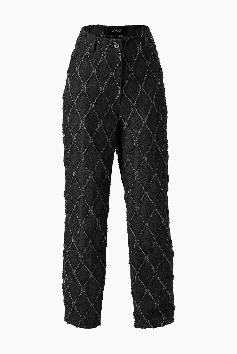 Pantalon recto con destruccion - Image 5