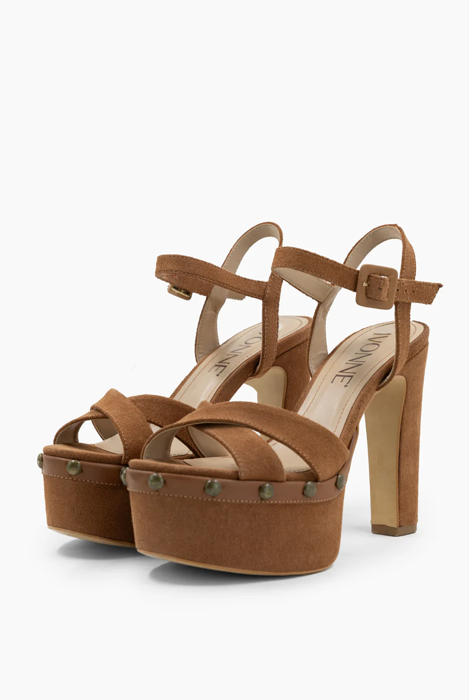 Sandalia Toffee Velvet - Image 2