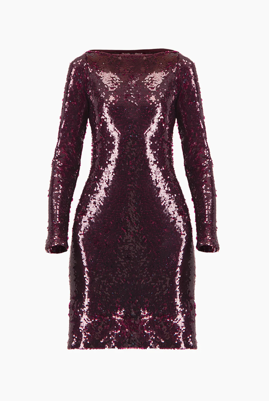 Vestido corto con lentejuelas - Image 5