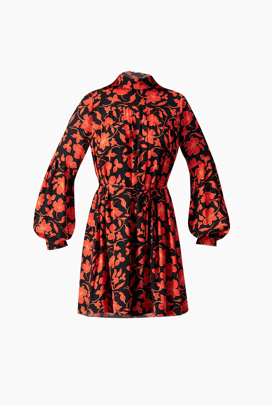 Vestido corto estampado cuello alto - Image 5