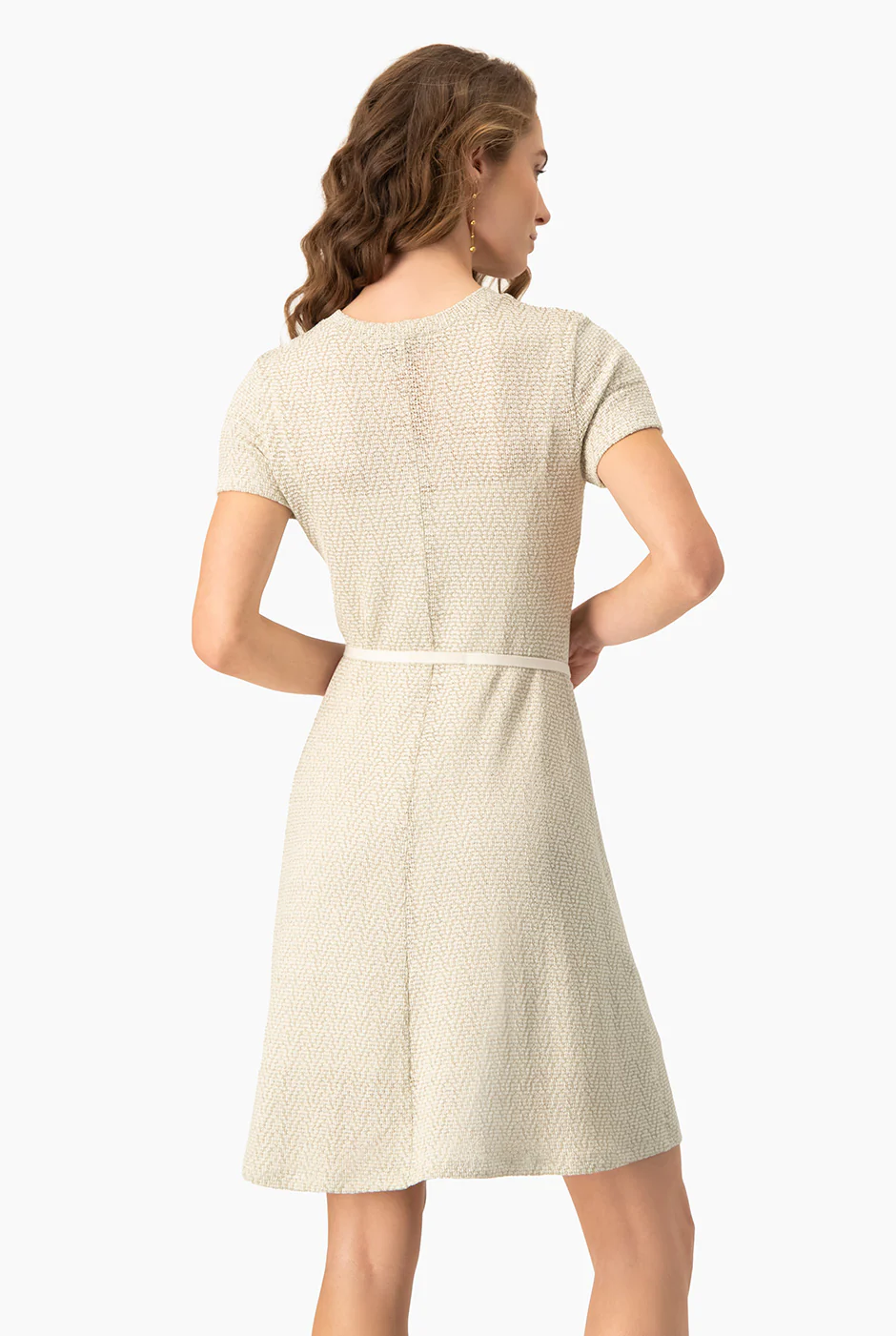 Vestido corto tejido - Image 2