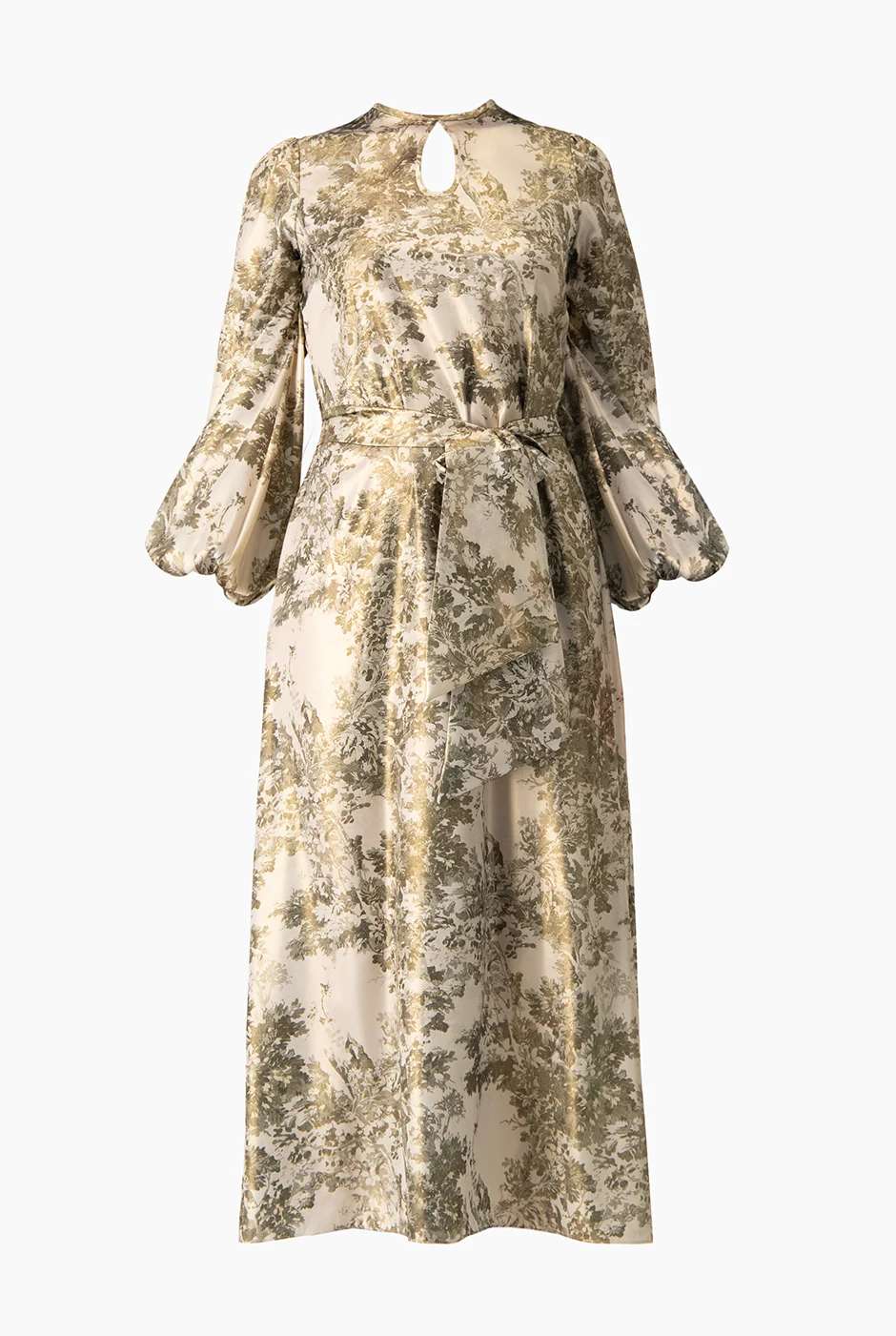 Vestido largo escote de gota - Image 5