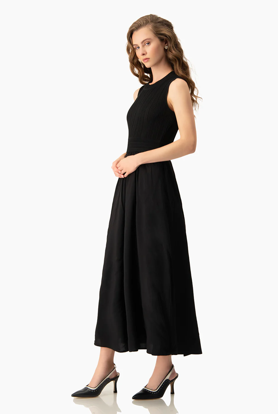 Vestido Largo Mixed - Image 3