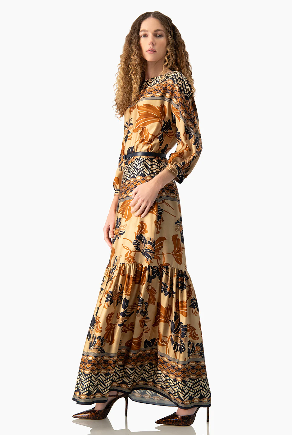 Vestido maxi Ivonne estampado - Image 3