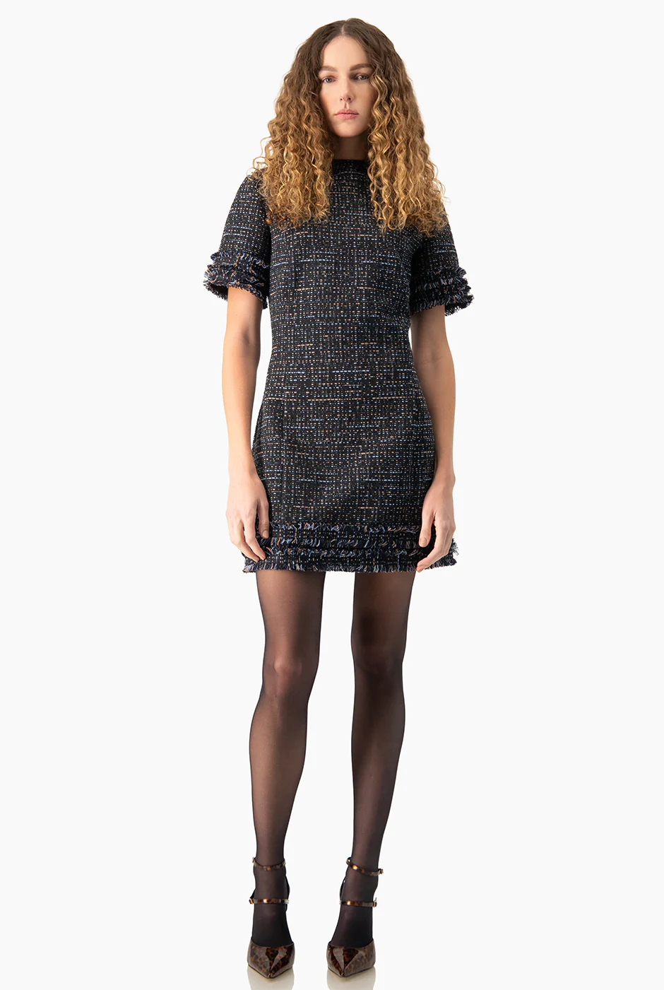 Vestido tejido Ivonne manga corta - Image 4
